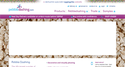 Desktop Screenshot of pebbledashing.com
